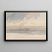 Tramonto dal litorale - David Cox — quadro incorniciato alla parete