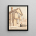 La promenade scolaire - David Cox — quadro incorniciato alla parete