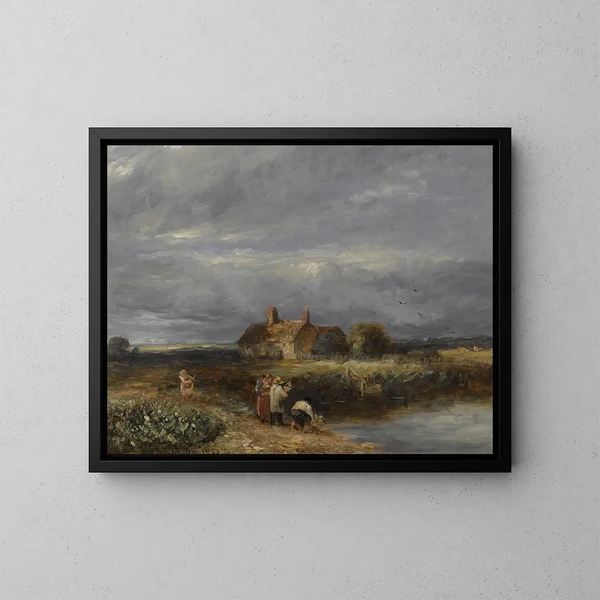 I giovani marinai - David Cox — quadro incorniciato alla parete
