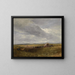 Viaggiatori in un paesaggio - David Cox — quadro incorniciato alla parete