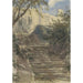 Scala da giardino a Haddon Hall Derbyshire - David Cox — vista dell’opera