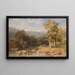 Jonction de la Llugwy et de la Conway - David Cox Jnr — quadro incorniciato alla parete