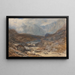 Ruisseau de montagne gallois - David Cox Jnr — quadro incorniciato alla parete