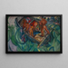 Pescatori dei mari del Sud - David Davidovich Burliuk — quadro incorniciato alla parete