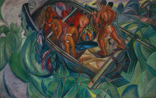 David Davidovich Burliuk - South Sea Fishermen.webp
