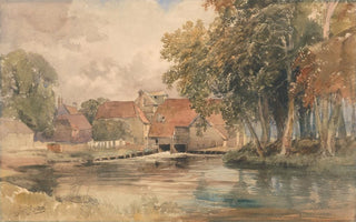 David Hall McKewan - Farmhouse on the River.webp