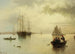 Scène di porto senza titolo - David James — vista dell’opera