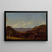 Paesaggio con Montagne - David Johnson — quadro incorniciato alla parete