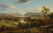 Vista di New Windsor, fiume Hudson - David Johnson — vista dell’opera