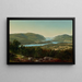 Vista da Garrison West Point New York - David Johnson — quadro incorniciato alla parete
