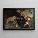 Caccia all'orso - David Klöcker Ehrenstrahl — quadro incorniciato alla parete