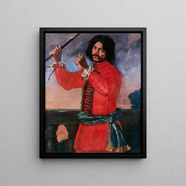 Hindrik Hasenberger - David Klöcker Ehrenstrahl — quadro incorniciato alla parete