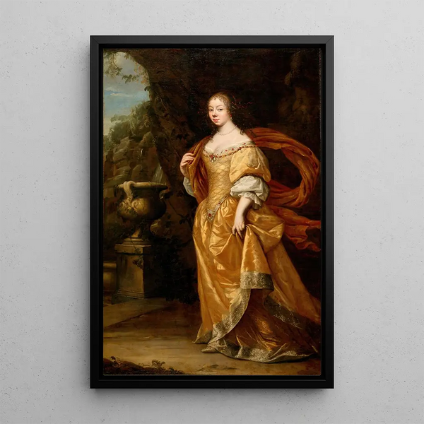 Ingeborg Banér - David Klöcker Ehrenstrahl — quadro incorniciato alla parete
