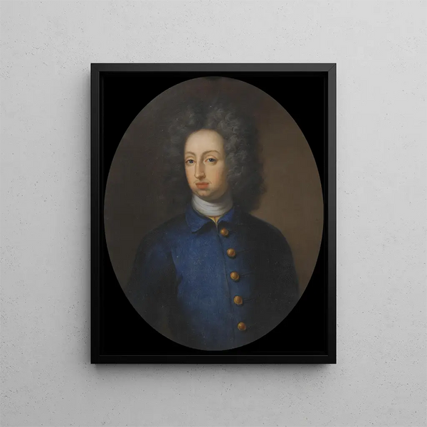 Charles XI, re di Svezia - David Klöcker Ehrenstrahl — quadro incorniciato alla parete