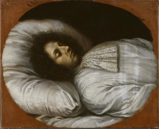 Charles XI sul suo letto di morte - David Klöcker Ehrenstrahl — vista dell’opera