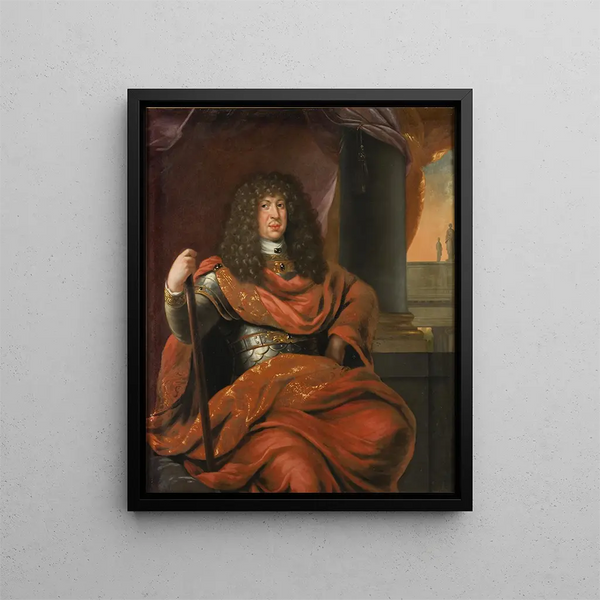 Christian Albrecht 1641-1694 - David Klöcker Ehrenstrahl — quadro incorniciato alla parete
