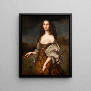 David Klcker Ehrenstrahl - Unknown Lady Portrayed as Diana.webp