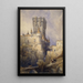 Alcazar Ségovie Spagna - David Roberts — quadro incorniciato alla parete