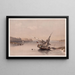 Approche de la Forteresse d'Ibrim - David Roberts — quadro incorniciato alla parete