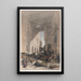 Riproduzione del dipinto Bazar des marchands de soie Le Caire - David Roberts