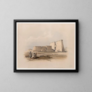 David Roberts - Dakke in Nubia Nov 14th 1836.webp