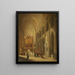 Aller à la messe - David Roberts — quadro incorniciato alla parete
