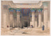 Grande portico del tempio di Philae, Nubia - David Roberts — vista dell’opera