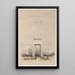 Grande portale che conduce al tempio di Karnak Tebe, miniatura del titolo vol. 2 - David Roberts — quadro incorniciato alla parete