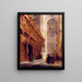 Cappella del King's College Cambridge - David Roberts — quadro incorniciato alla parete