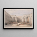 Medinet Abou Medinet Habu Tebe 5 dicembre 1832 - David Roberts — quadro incorniciato alla parete