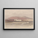 Medinet Abou Medinet Habu Tebe 8 dic. 1838 - David Roberts — quadro incorniciato alla parete