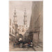Riproduzione del dipinto Minareti e grande entrata dei Metwaleys al Cairo - David Roberts