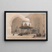 Moschea del Sultano Hassan al Cairo - David Roberts — quadro incorniciato alla parete