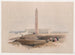 Obelisco di Alessandria comunemente chiamato l'ago di Cleopatra - David Roberts — vista dell’opera