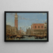 Place Saint-Marc depuis le canal Venezia - David Roberts — quadro incorniciato alla parete