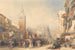 Plaza Real et procession - David Roberts — vista dell’opera