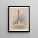 Colonna di Pompeo ad Alessandria - David Roberts — quadro incorniciato alla parete