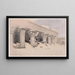 Portico del tempio di Edfu Idf Alto Egitto 23 novembre 1838 - David Roberts — quadro incorniciato alla parete