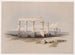 Vestiges del tempio di Medamout a Tebe - David Roberts — vista dell’opera