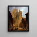 Cathédrale di Rouen - David Roberts — quadro incorniciato alla parete