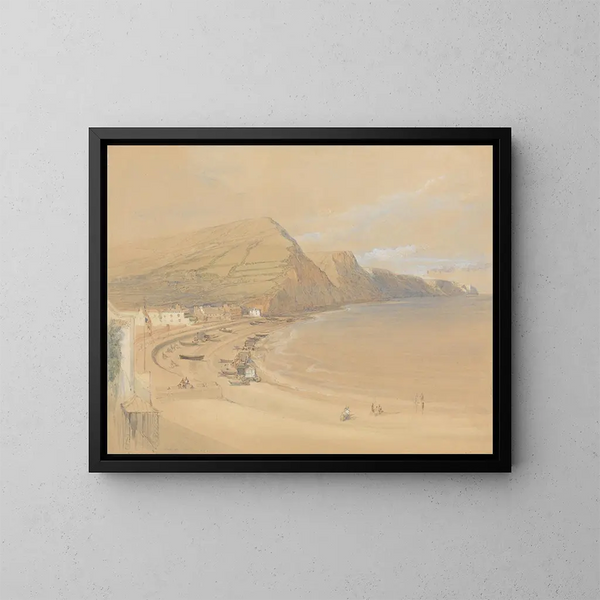 Sidmouth - David Roberts — quadro incorniciato alla parete