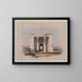 Tempio di Dandour, Nubia - David Roberts — quadro incorniciato alla parete