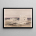 Tempio di Edfu Idf antica Apollinopoli Alta Egitto - David Roberts — quadro incorniciato alla parete