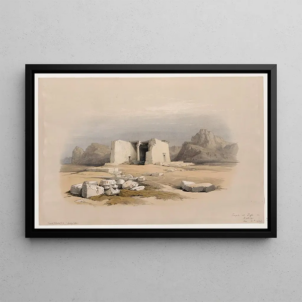 David Roberts - Temple of Tafa in Nubia Nov 16th 1838.webp