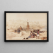 La Citadelle de Tanger, Marocco - David Roberts — quadro incorniciato alla parete