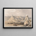 La Citadelle du Caire, résidence di Méhémet Ali - David Roberts — quadro incorniciato alla parete