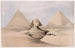 La Grande Sphinx Pyramidi di Giza Giza 17 luglio 1839 - David Roberts — vista dell’opera