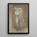 Le Grand Temple d'Amon Karnak La Salle Hypostyle - David Roberts — quadro incorniciato alla parete