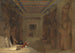 La sala ipostila del grande tempio di Abu Simbel Egitto - David Roberts — vista dell’opera
