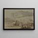 Le Palais Royal Madrid 1832 - David Roberts — quadro incorniciato alla parete